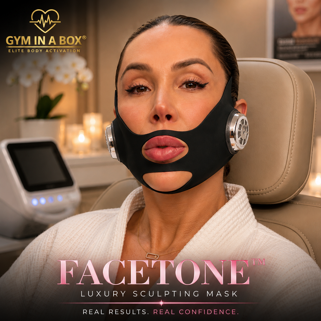 FaceTone GYM IN A BOX® Jawline Lift, MicroCurrent & LED