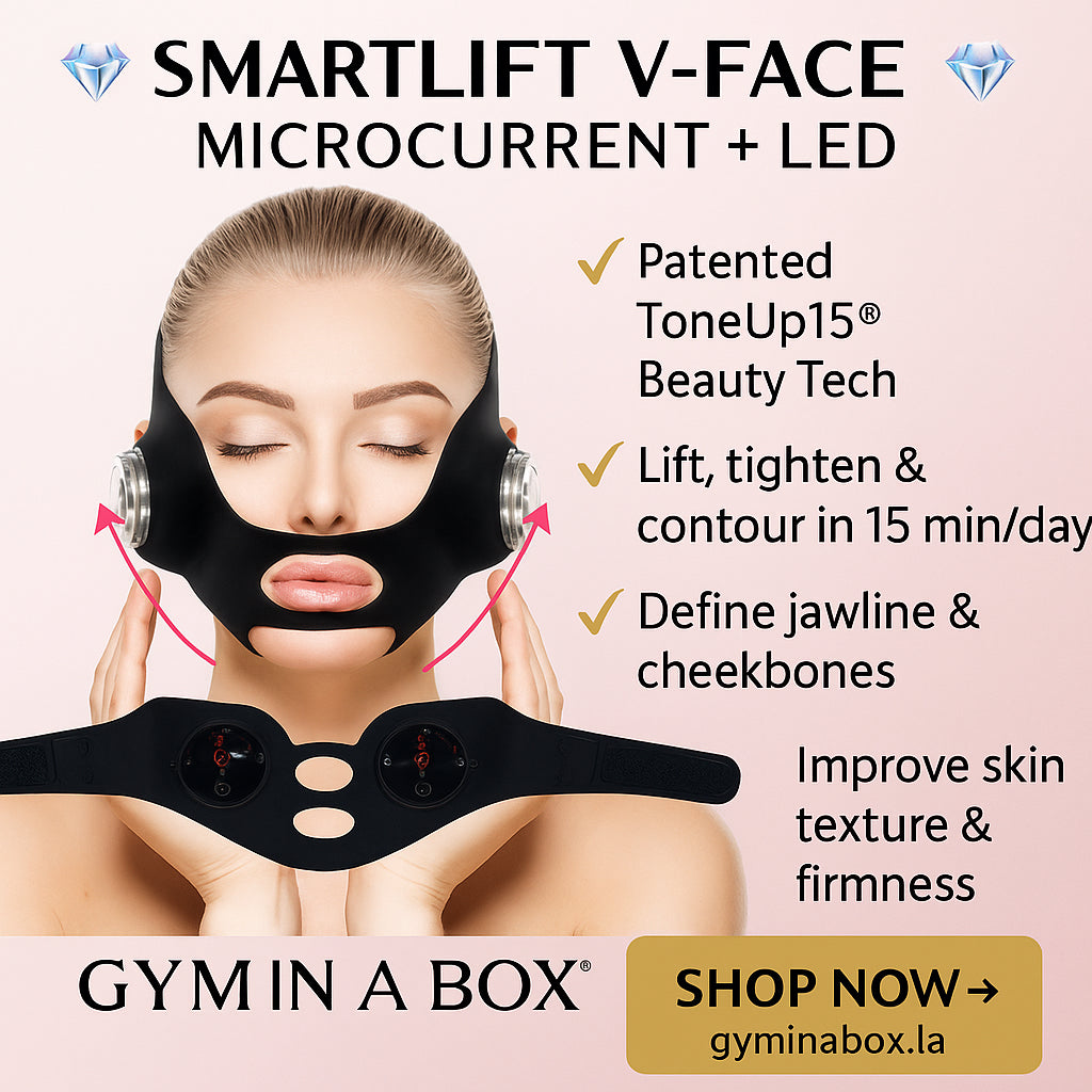 FaceTone GYM IN A BOX® Jawline Lift, MicroCurrent & LED